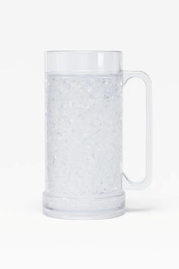 Охлаждающая кружка для напитков 500 мл, прозрачная