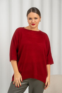 Джемпер Д-207 бордо - Angelika фото 6