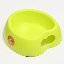 Миска Сердце 26,5 х 25 х 8 см, зелёная - Пижон фото 3