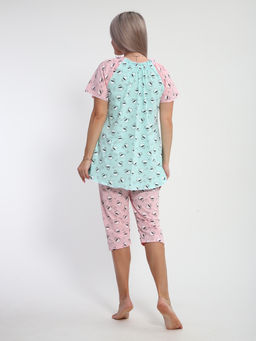 М43 Пижама Мальвина (ментол)