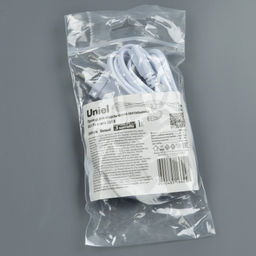 UCX-PT3/L10-300 WHITE 1 STICKER Провод для подключения светильника ULI-P* к сети 220В. 300 см, 3 контакта. Белый. ТМ Uniel