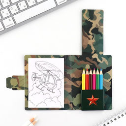 Подарочный набор 23 февраля, блок для записей с отрывными листами и заданиями, карандаши - Artfox фото 3