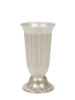 Ваза для цветов 2,5л d16см h30см "Цветочная", цвет белая 2936779