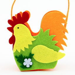 Пасхальный декор корзинка Петушок 6 ? 13 ? 20 см - Simaland фото 3