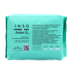 Прокладки ежедневные INSO Anion O2, 60 шт.