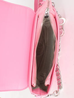 Сумка женская искусственная кожа Ch&K-9261-1, 1отд, плечевой ремень, розовый SALE 255066 - Adelia фото 8