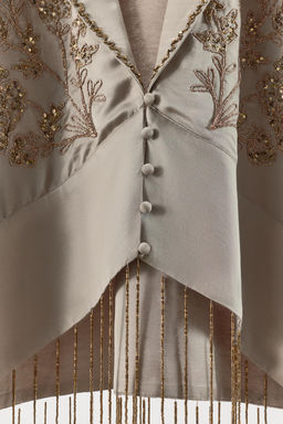 LIMITED EDITION EMBROIDERED BEADED KIMONO - Zara фото 6