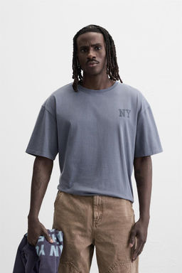 FADED T-SHIRT WITH SLOGANS - Zara фото 2