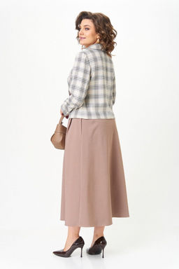Костюм Aira Style 24-17А бежевый  фото 2