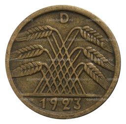 5 рентенпфеннигов 1923 года D Германия