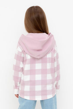 Crockid _ КР 302698/фламинго,клетка виши к541 рубашка для дев