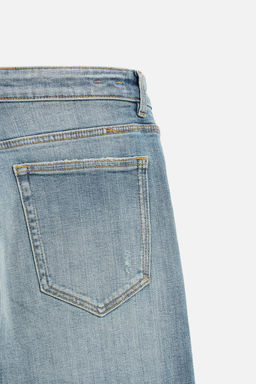 RIPPED SKINNY FIT JEANS - Zara фото 9