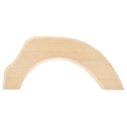 Ручка дверная деревянная Малая 21х9х3см, липа (Россия) - Домашняя мода фото 2