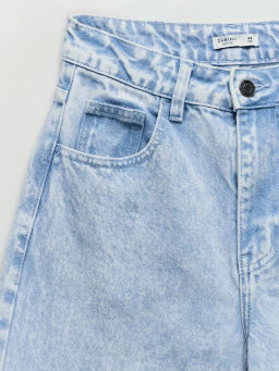 Джинсы wide leg с высокой посадкой / Zarina  фото 7