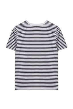 TRENDYOLMILLA K?rm?z? Cizgili Basic Orme T-Shirt TWOSS21TS0904  фото 19