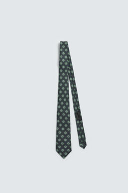 CORBATA JACQUARD GEOM?TRICO 100% SEDA / Marino - Zara фото 3