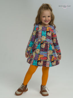 Платье Эля коты в горошек - Sovalina фото 25