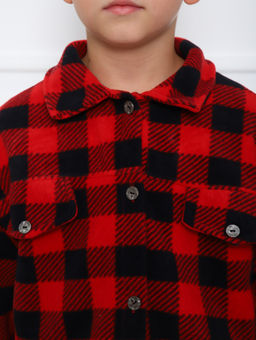 РБ013 Рубашка Мейн (красный) - Милаша фото 13