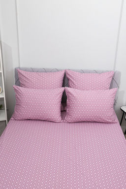 Простыня на резинке поплин Сара-компаньон