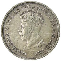1 флорин 1927 года Австралия Открытие здания парламента в Канберре