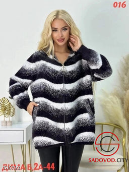 Кардиган на змейке с капюшоном - Bruno фото 9