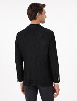 Черная зауженная куртка - Cacharel фото 5