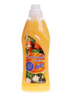 HELP кондиционер д/белья 1000мл Апельсин и гардения