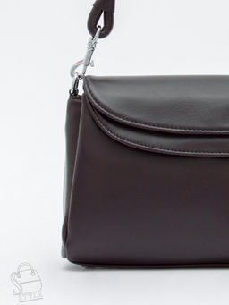 Сумка женская кожаная 0036VG coffee  Vitelli Grassi