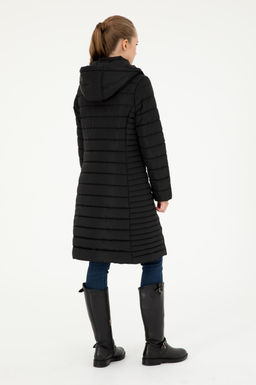 Женское черное пальто - U.s. polo assn фото 5