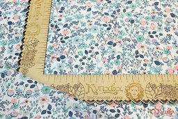 Перкаль Летняя фантазия, ш.1.5м, хлопок-100%, 105гр/м.кв - Купава фото 4