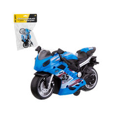 BeBoy. Мотоцикл инерционный, резиновые покрышки, свет. и звук. эффекты арт.IT109463