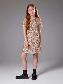 ACOOLA / Платье детское для девочек Velena золотой фото 5