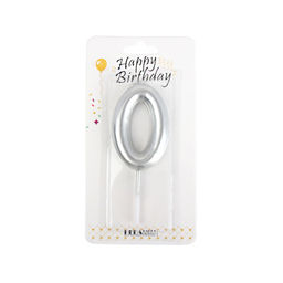 Свеча Цифра / KL-8 /уп 12/600/серебро (1) - Галеонтрейд фото 13