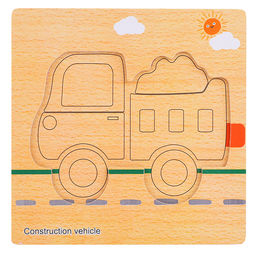 Пазл-вкладыш Грузовичок - Щепочка фото 2