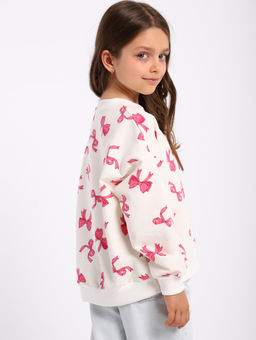 ДЖ063 Джемпер "Бант" (розовый)