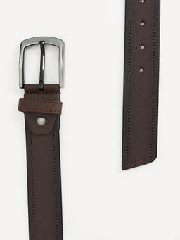 Deri G?r?n?ml? Erkek Kemer