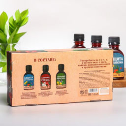 Набор безалкогольных бальзамов Здоровое тело на травах горного Алтая, в пластиковой бутылке, 3 шт х110 мл. - Simaland фото 6