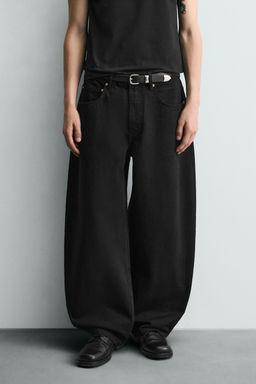 JEANS BALLOON FIT / Negro - Zara фото 2