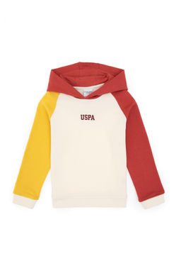 Erkek _ocuk Krem Kap__onlu Sweatshirt - U.s. polo assn фото 2