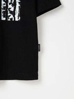 Футболка оверсайз Уголь с принтом 7+ - Bungly фото 4