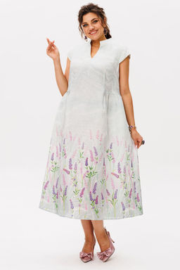 Платье ANELLI 1424.1 лавандовый аромат