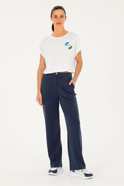 U. S. Polo Assn / Женская белая футболка - U.s. polo assn фото 4