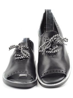 P-919 BLACK Босоножки женские (натуральная кожа) - Фабричный китай фото 11