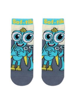 Носки дет. ГЛАЗАСТИКИ 21С-9СП,р.20 (54/6) - 616 серый - Conte elegant фото 2