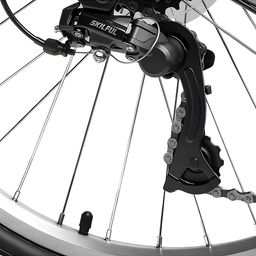 Велосипед 24" Rocket City Fold S 24, цвет зеленый, размер 16"