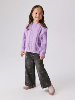 ACOOLA / Джемпер детский для девочек Tammy фиолетовый  фото 2