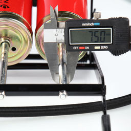 Насос ножной с манометром COMIRON FUJIN 2, стальной корпус, два поршня 55*110мм., вес 1,2 кг. /уп 10/ - Галеонтрейд фото 10