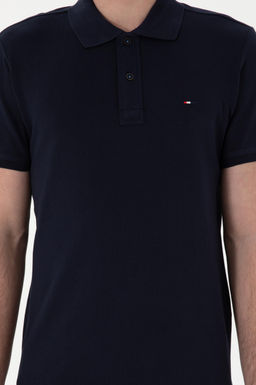 Erkek Slim Fit Polo Yaka Lacivert Basic Ti__rt Sepette S_rpriz _ndirim - U.s. polo assn фото 6