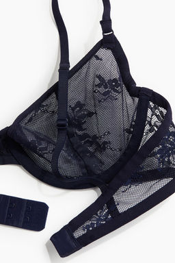 Sujetador de encaje con aros sin acolchado - H&m фото 5