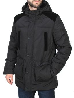 J97051 BLACK Куртка мужская зимняя NEW B BEK (150 гр. холлофайбер)